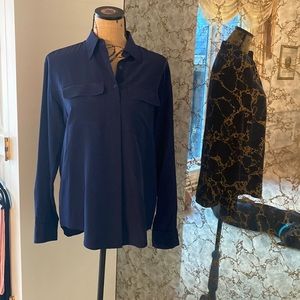 Light weight flowy Ralph Lauren button down Like New worn once